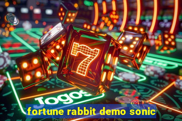 fortune rabbit demo sonic